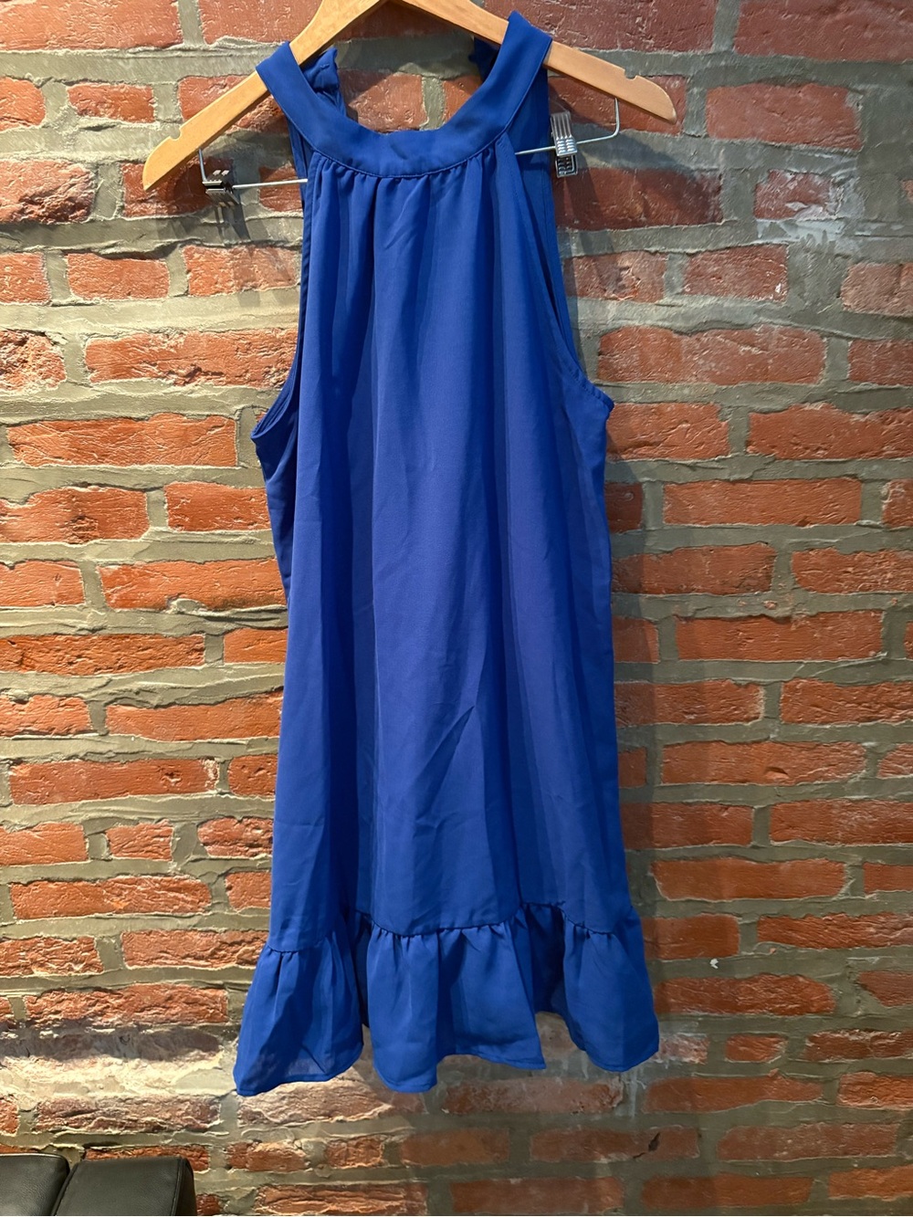 SHEIN Royal Blue Strap Top with Loop Detail